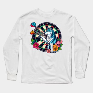 Wolf darts Long Sleeve T-Shirt